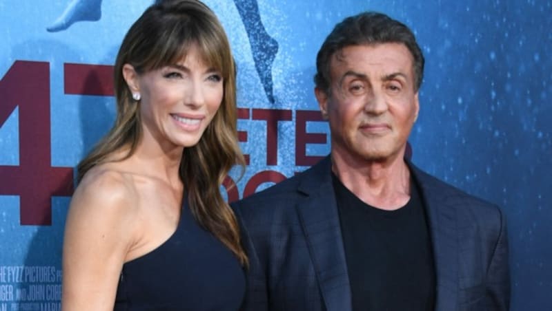 Jennifer Flavin und Sylvester Stallone (Bild: AF)