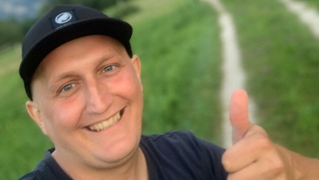 David Haslauer kämpft gegen den Krebs an, bleibt optimistisch. (Bild: zVg)