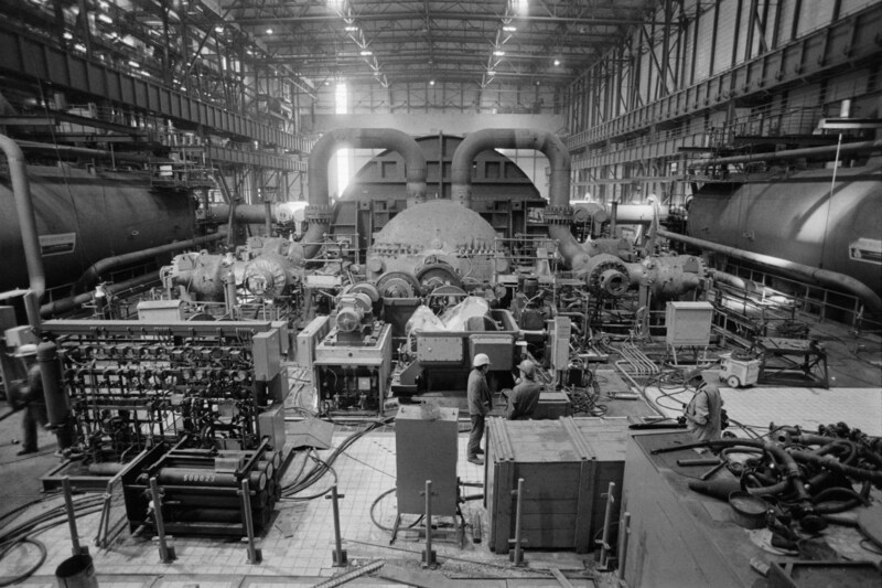 Der Cattenom-Reaktor im Jahr 1986 (Bild: Marcel MOCHET / AFP)