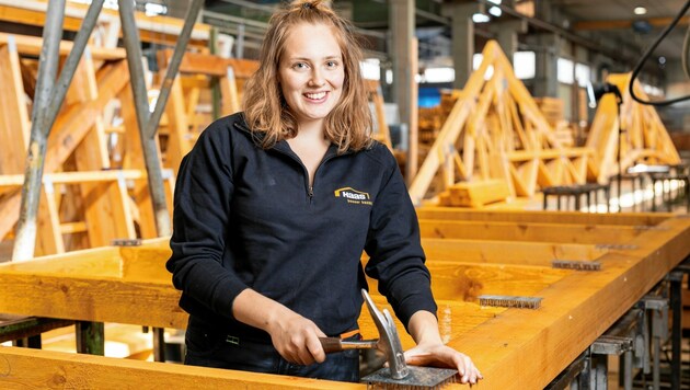 Jasmin Thimet wechselte von der Uni zu einer Lehre. (Bild: © Friedl Sebastian)