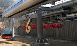Die Talstation der Goldriedbahn war Schauplatz des Einbruchs (Archivbild).