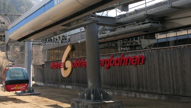 Die Talstation der Goldriedbahn war Schauplatz des Einbruchs (Archivbild).