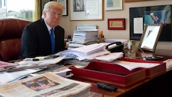 Trump hortete in seiner Villa zahlreiche geheime Dokumente (Archivbild 2016). (Bild: AP)
