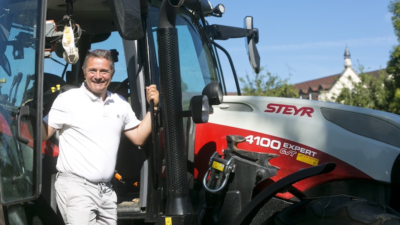 Norbert Sieber (ÖVP) won the mandate in the North constituency. (Bild: Mathis Fotografie)