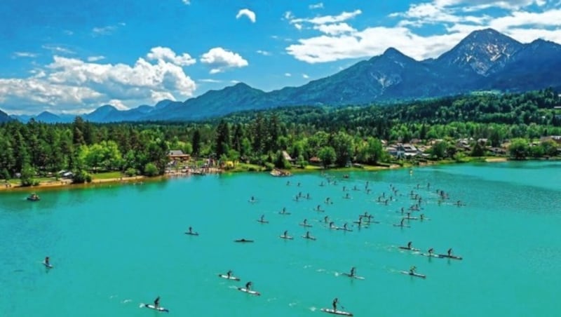 Sehr zufrieden mit den Buchungszahlen zeigen sich die Touristiker um den Faaker See. (Bild: Sportmarketing gmbh)