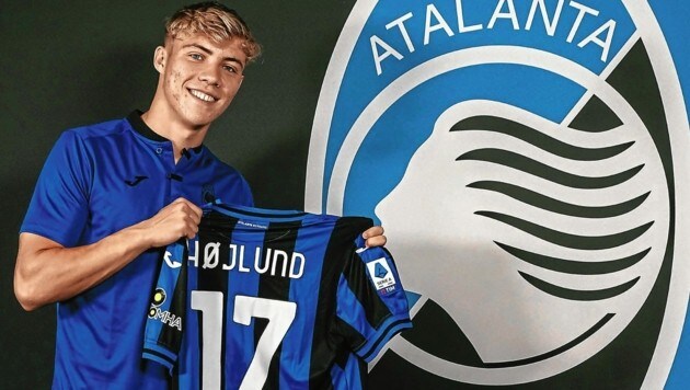 Rasmus Höjlund feiert vielleicht schon heute sein Debüt für Atalanta Bergamo. (Bild: Atalanta)