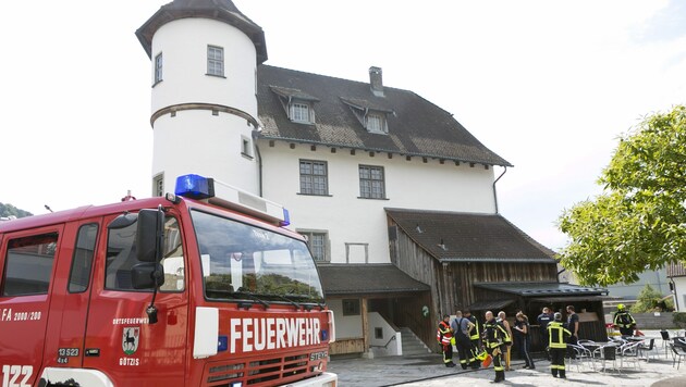 Das „Junker Jonas Schlössle“ entging am Samstag womöglich einer Brandkatastrophe. (Bild: Mathis Fotografie)