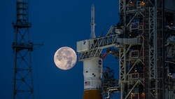 Am Montag startet die Rakete Richtung Mond. (Bild: NASA/Ben Smegelsky)