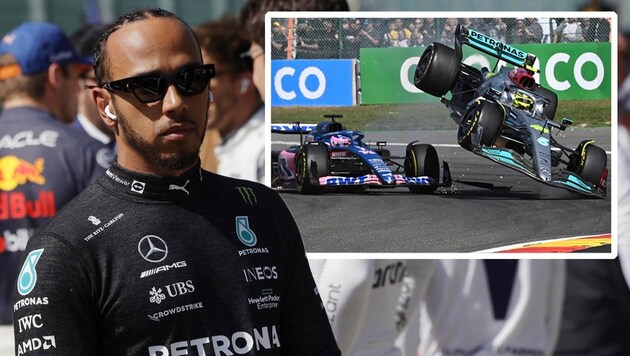 Lewis Hamilton (Bild: AP, krone.at-grafik)