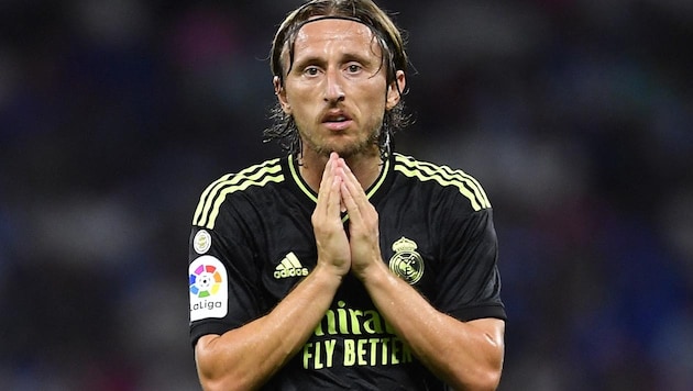 Luka Modric will probably leave the "royals" in the summer. (Bild: AFP OR LICENSORS)
