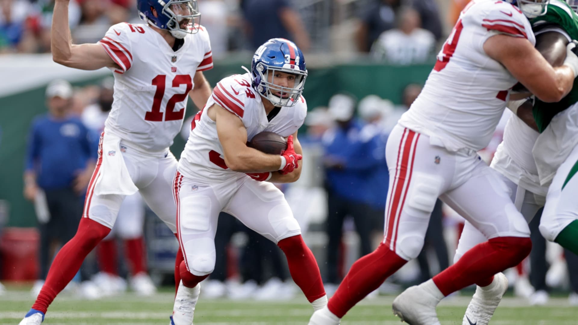 Sandro Platzgummer has his NFL moment! New York Giants 