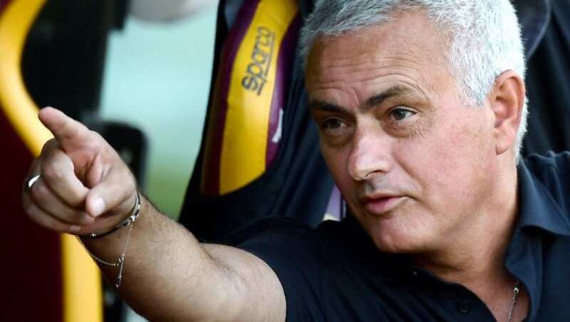 Roma-Trainer Jose Mourinho (Bild: AFP or licensors)