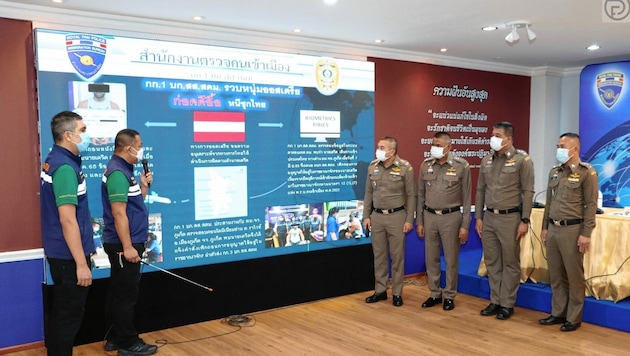 In Phuket glaubte der Verdächtige, im Flucht-Paradies und in Sicherheit zu sein. Doch heimische Fahnder führten die Thai-Polizisten zum Österreicher. (Bild: Polizei Thailand)
