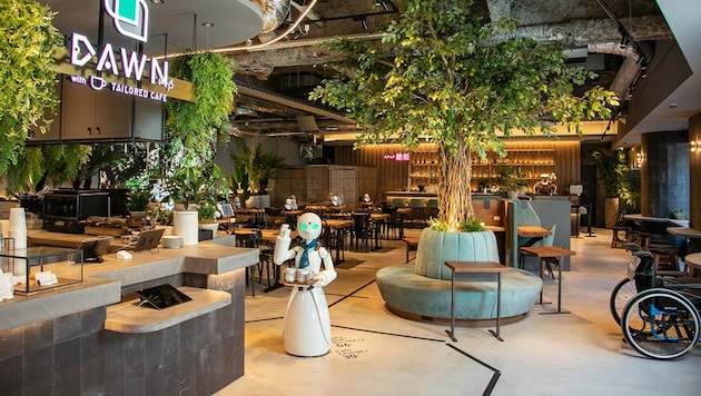 Das „Avatar Robot Cafe DAWN ver.β“ wurde bereits ausgezeichnet. (Bild: APA/MIYOGRAPHY)