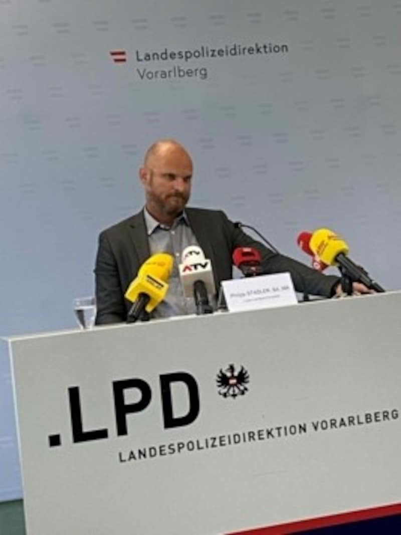 Philipp Stadler, Leiter des Landeskriminalamts Vorarlberg (Bild: Sonja Schlingensiepen/Kronenzeitung)