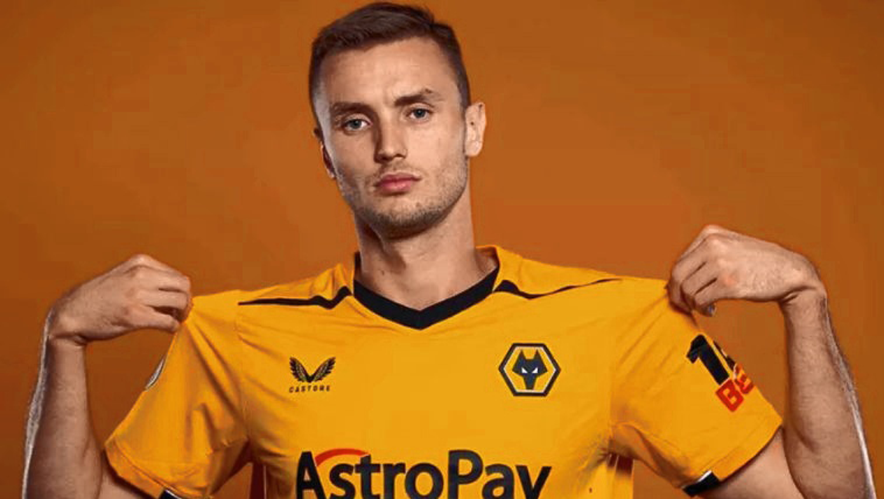 Sasa Kalajdzic ist nach seinem Kreuzbandriss wieder für die Wolverhampton Wanderers einsatzfähig! (Bild: Wolverhampton Wanderers/Twitter)