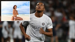 Ines Rau (kl.Bild), Kylian Mbappe (Bild: APA/AFP/Valentine CHAPUIS, instagram.com/supa_ines )