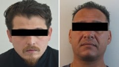 Der Jüngere wurde in die Justizanstalt eingeliefert, der Ältere nach seiner Verhaftung in Kroatien Anfang August nach Österreich ausgeliefert. (Bild: LPD NÖ, Krone KREATIV)