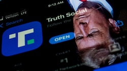 3,2 Millionen Mal soll "Truth Social" bisher aus den App Stores heruntergeladen worden sein. (Bild: APA/AFP/Stefani Reynolds)