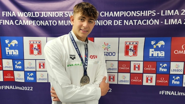 Luka Mladenovic gewann in Lima die Silbermedaille (Bild: OSV)