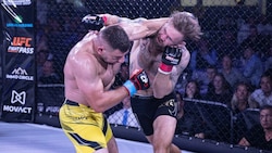 Bei MMA-Kämpfen fliegen nicht nur die Fäuste. (Bild: CFS)