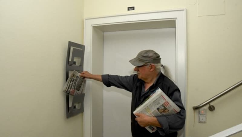 Georg Markoff unterstützt seine Gattin. (Bild: Andreas Fischer)