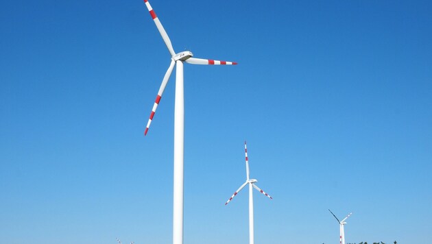 Auch Windenergie sorgt für mehr heimische Energieproduktion. (Bild: Gabriele Moser)