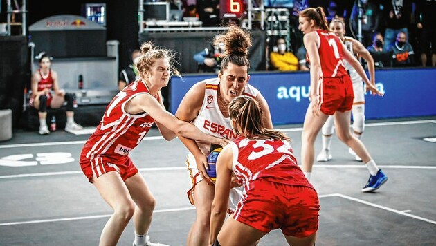 In Graz wird um jeden Ball gekämpft werden. (Bild: Basketball Austria)