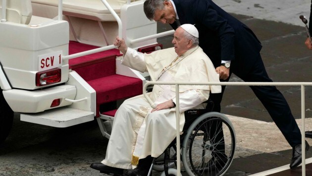 Der Papst am 4. Sepember 2022 (Bild: AP Photo/Alessandra Tarantino)