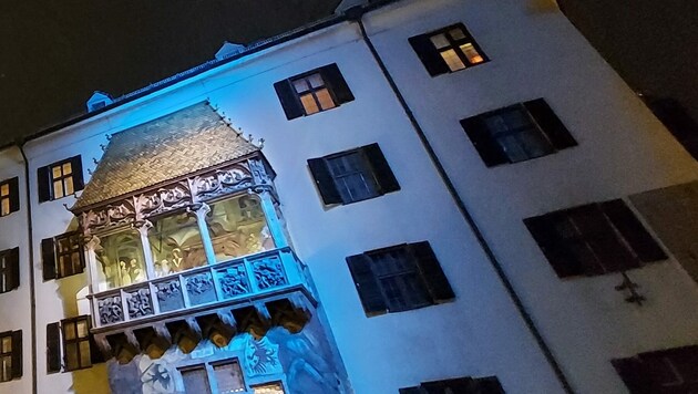 Das Goldene Dachl in Innsbruck (Bild: Hubert Rauth)