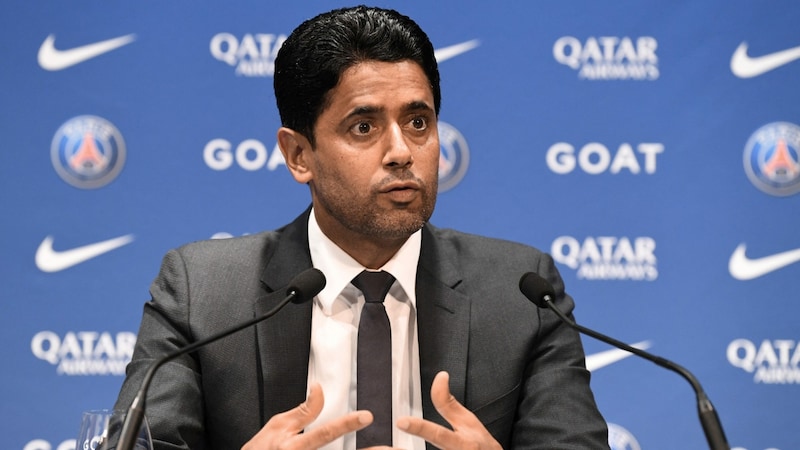 Nasser Al-Khelaifi (Bild: AFP or licensors)