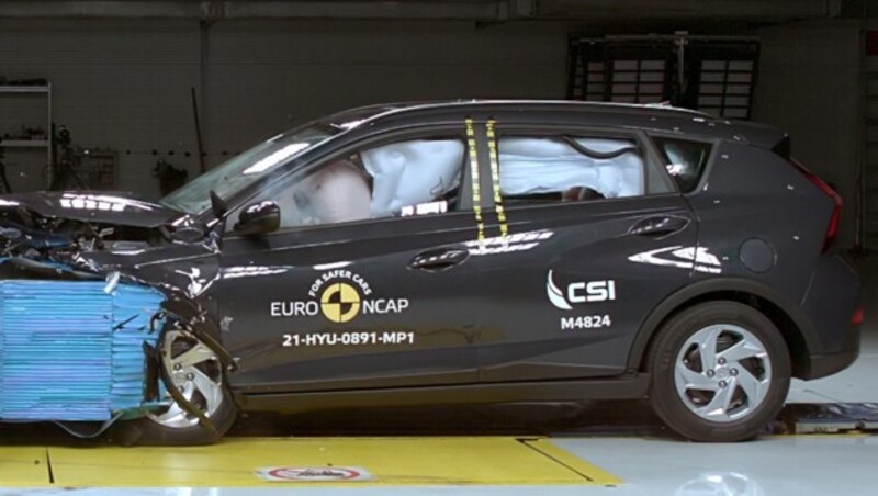 Hyundai i20 (Bild: ÖAMTC/EuroNCAP)