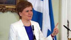 Die schottische Regierungschefin Nicola Sturgeon (Bild: AFP)