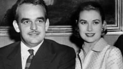 Fürst Rainier III. von Monaco mit seiner Ehefrau Grace Kelly (Bild: AFP)