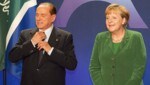 Silvio Berlusconi und Angela Merkel im Jahr 2011 während ihrer aktiven politischen Karriere. (Bild: AFP)