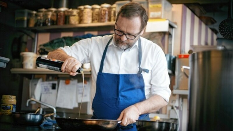 Sepp Schellhorn, Gastronom und kulinarischer Querkopf, wirkt auch bei den ersten Alpen-Adria Dialogen mit. (Bild: Ingo Pertramer)