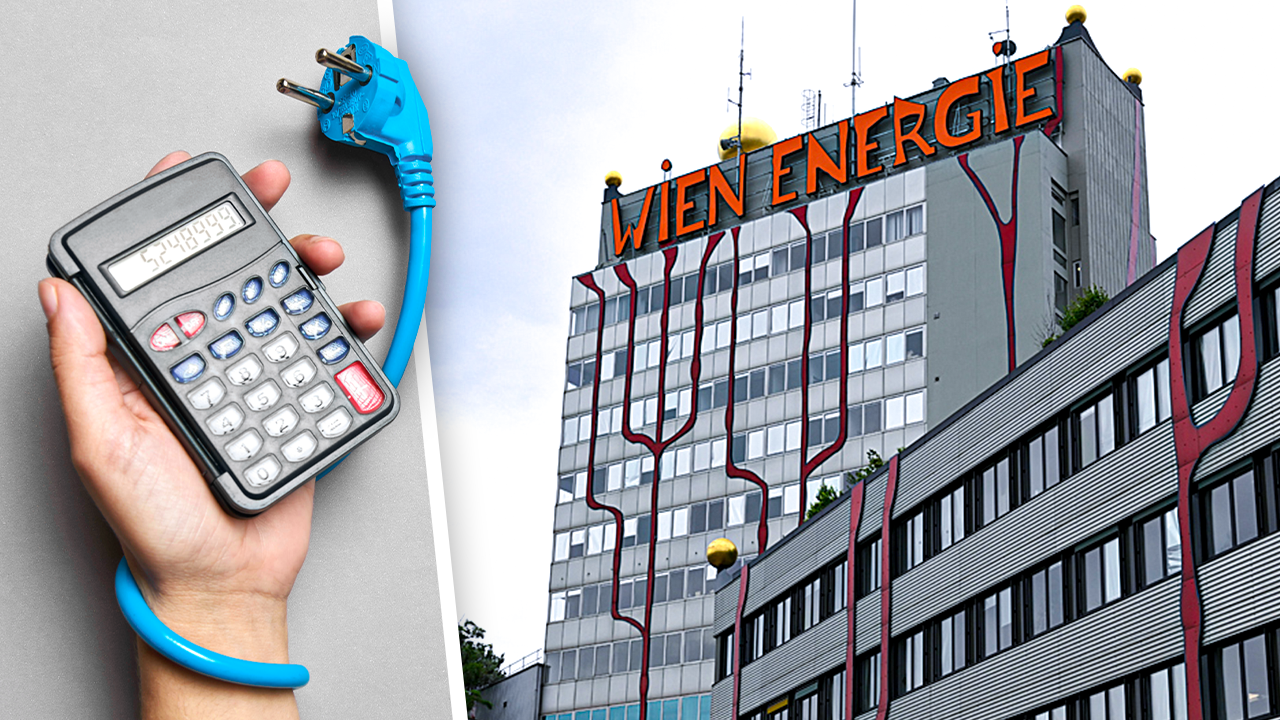 Wien Energie senkt die Preise für Strom, Gas und Fernwärme (Bild: Krone KREATIV, stock.adobe.com, APA/Helmut Fohringer)