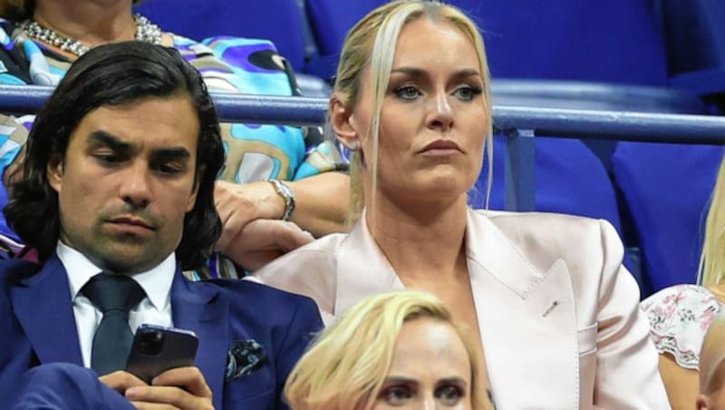 Lindsey Vonn mit Freund Diego Osorio (Bild: AP/Getty Images)