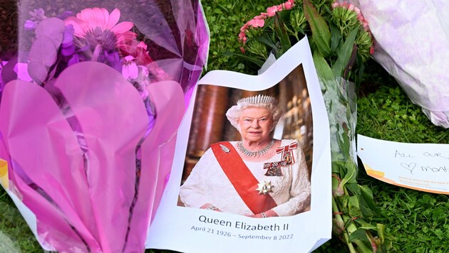 Gedenken an Queen Elizabeth II in Australien (Bild: AFP)