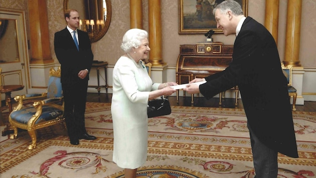 Landesrat Eichtinger lernte die Queen und William persönlich kennen. (Bild: Honorar)