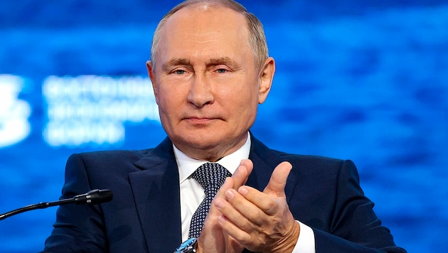 Präsident Wladimir Putin (Bild: AP)