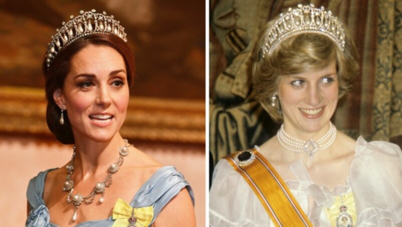 Die Prinzessinnen von Wales: Catherine und Diana (Bild: PA / picturedesk.com)