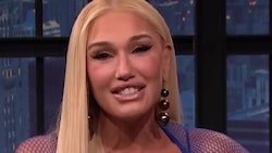 Gwen Stefani schaut bei ihrem Auftritt in der Late-Night-Show von Seth Myers irgendwie verändert aus. (Bild: instagram.com/gwenstefani)