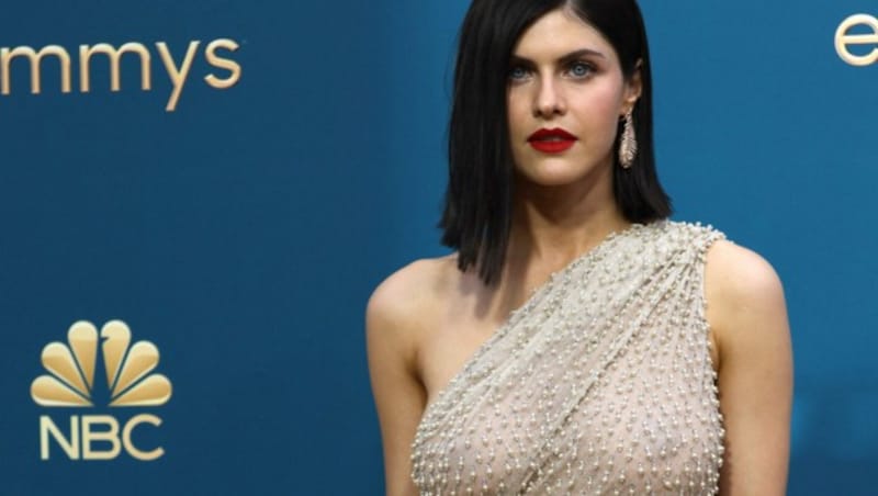 Alexandra Daddario bei den Emmy-Awards (Bild: AUDE GUERRUCCI / REUTERS / picturedesk.com)