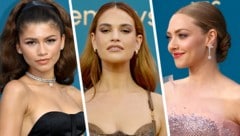 (Bild: Krone KREATIV, Zendaya: APA/AFP/Robyn BECK Lily James: APA/Getty Images via AFP/GETTY IMAGES/Momodu Amanda Seyfried: APA/Frazer)