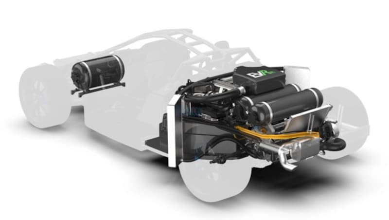 Die EVX-Plattform soll auch eine Wasserstoffvariante bekommen. (Bild: Williams Advanced Engineering)