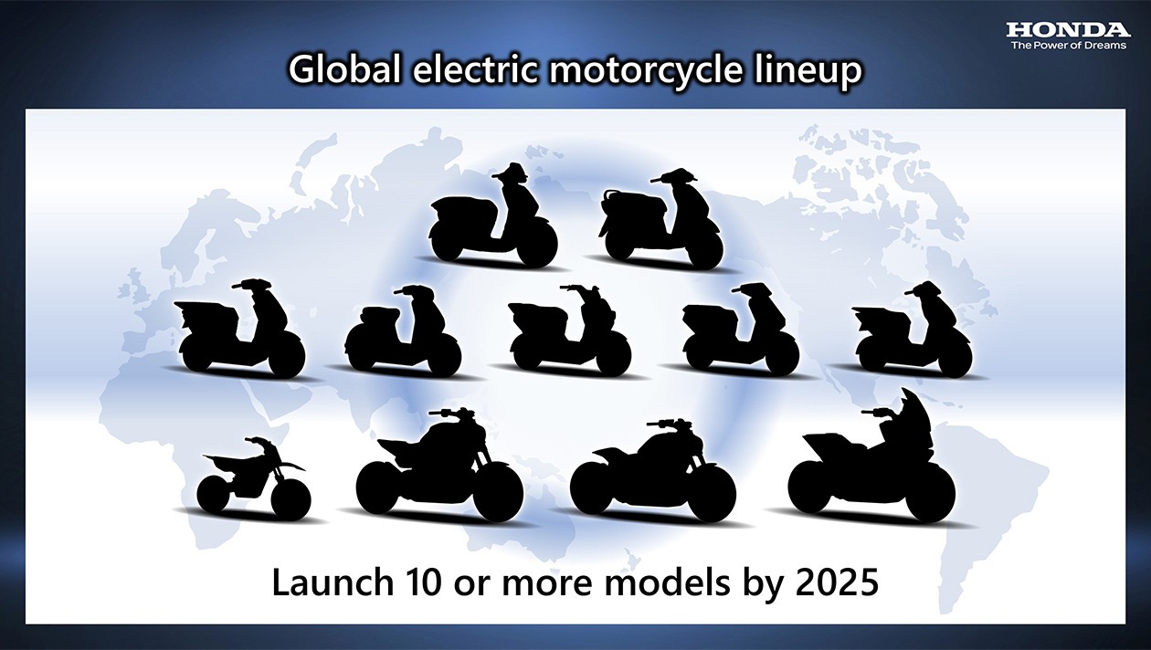 Mindestens! Honda will bis 2025 zehn EMotorräder bringen krone.at