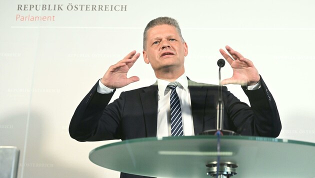 ÖVP parliamentary group leader Andreas Hanger. (Bild: APA/HELMUT FOHRINGER)