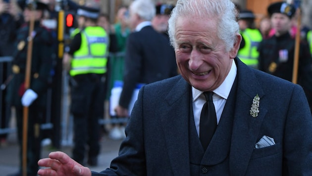 König Charles III. beerbt seine Mutter Queen Elizabeth II. (Bild: AFP )