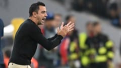 Barca-Cheftrainer Xavi (Bild: AP)